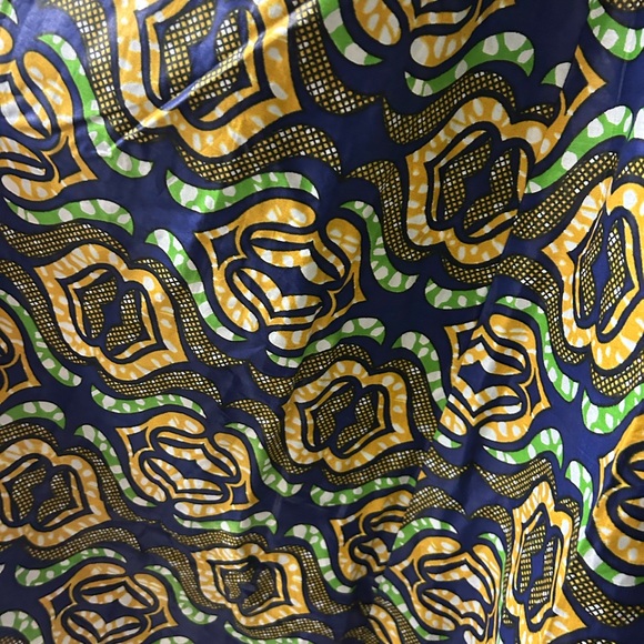 New with tags Sakkas wax print maxi skirt with tie belt - Picture 2 of 2